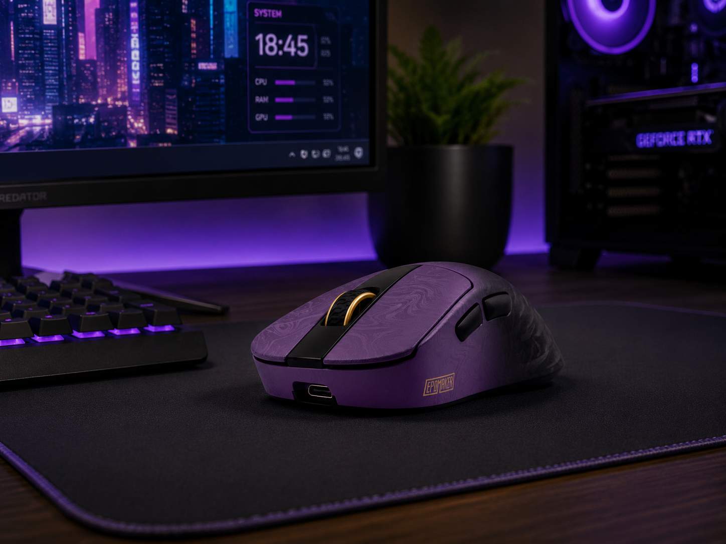 EPOMAKER Carbonis Mouse Recensione: ultraleggero ergonomico e veloce